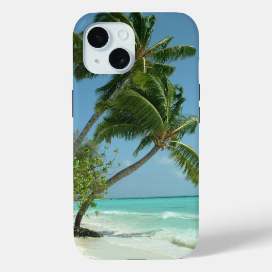 Mooi strand, Maldiven Case-Mate iPhone Case (Achterkant)