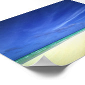 Mooi strand poster (Hoek)