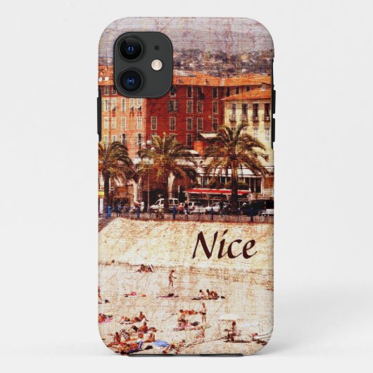 Mooi strand, Provence i-phone case (Achterkant)