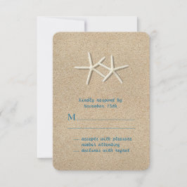 Mooi strand RSVP Kaartje