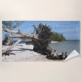 Mooi strand strandlaken