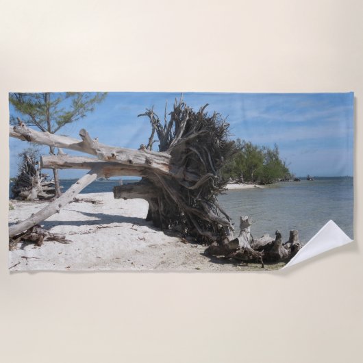 Mooi strand strandlaken (Voorkant)