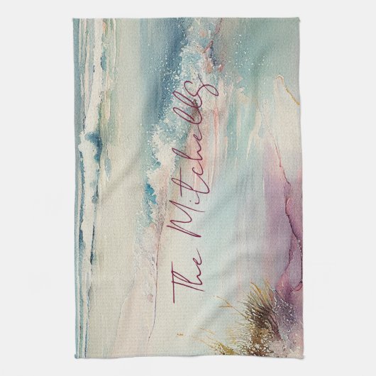 Mooi strand theedoek (Verticaal)