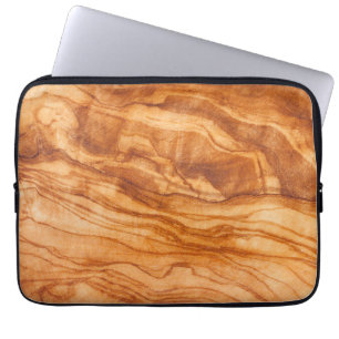 Mooi stuk hout laptop sleeve
