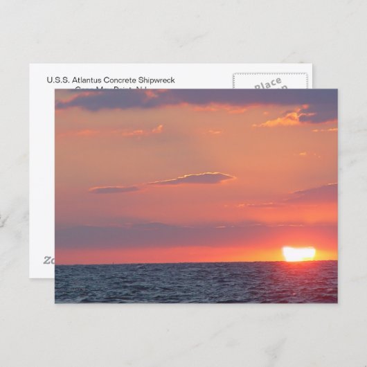 Mooi Sunset Beach, Cape May, NJ Briefkaart (Voorkant / Achterkant)