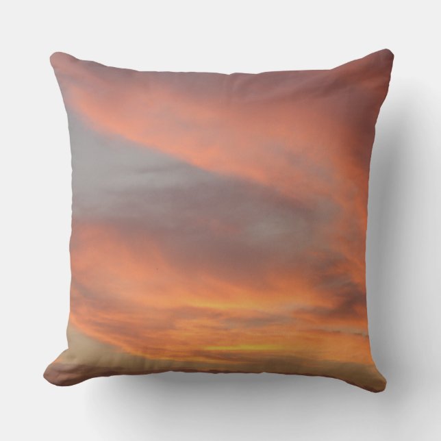 Mooi Sunset Cotton-Sierkussen Kussen (Voorkant)