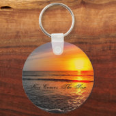 Mooi-Sunset-zonsondergangen-and-sunrise-1290022-1. Sleutelhanger (Voorkant)