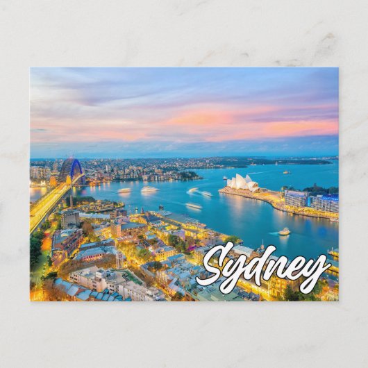 Mooi Sydney, Australië Briefkaart (Voorkant)