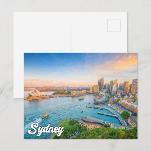 Mooi Sydney, Australië Briefkaart (Voorkant / Achterkant)