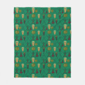 Mooi Symbolen-patroon Fleece Deken (Voorkant)