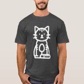 mooi T-shirt design zazzer the cat (Voorkant)