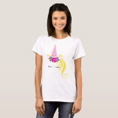 Mooi T-shirt met eenhoorn (Voorkant volledig)