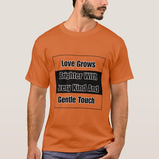 Mooi T-shirt voor mannen (Voorkant)