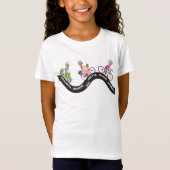 Mooi T-shirt voor meisjes (Voorkant)