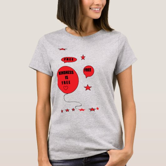 Mooi T-shirt voor vrouwen (Voorkant)