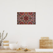 Mooi tapijt, Turkije Poster (Keuken)