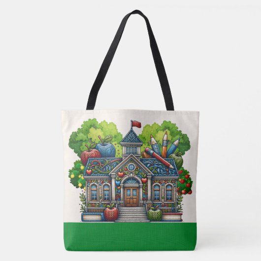 Mooi Teacher Tas - Bekijk terug (Voorkant)