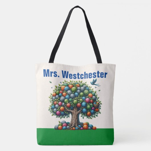 Mooi Teacher Tas - Bekijk terug (Achterkant)