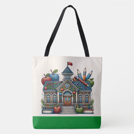 Mooi Teacher Tas - Bekijk terug (Voorkant)