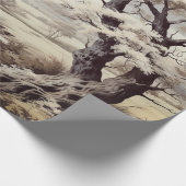 Mooi Toile de Jouy Country Boerderij Cadeaupapier (Hoek)