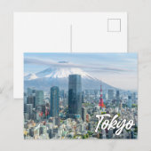 Mooi Tokio, Japan Briefkaart (Voorkant / Achterkant)