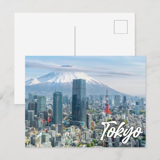 Mooi Tokio, Japan Briefkaart (Voorkant / Achterkant)