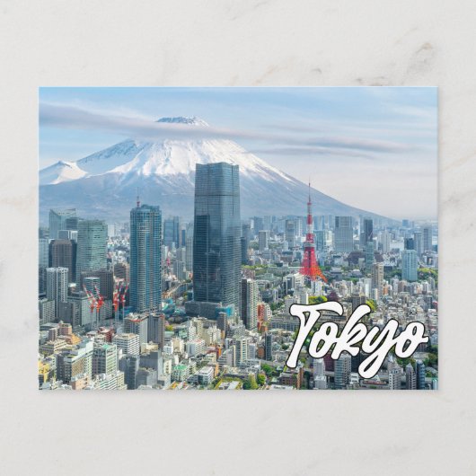 Mooi Tokio, Japan Briefkaart (Voorkant)