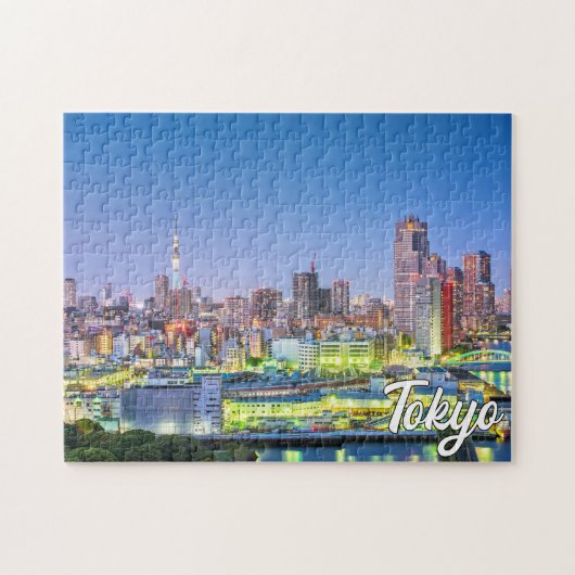 Mooi Tokio, Japan Legpuzzel (Horizontaal)