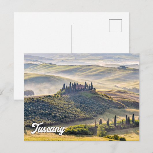 Mooi Toscane, Italië Briefkaart (Voorkant / Achterkant)