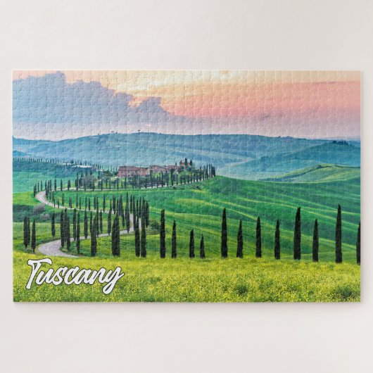 Mooi Toscane, Italië Legpuzzel (Horizontaal)