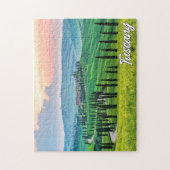 Mooi Toscane, Italië Legpuzzel (Verticaal)