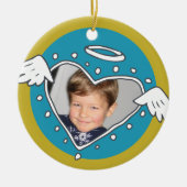 Mooi tot bewezen ondeugend keramisch cirkel Orname Ornament (Voorkant)