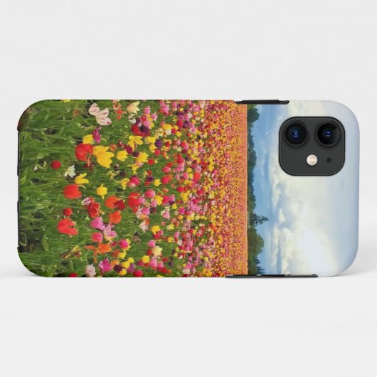 Mooi Tulp Field, Oregon Case-Mate iPhone Case (Achterkant (horizontaal))