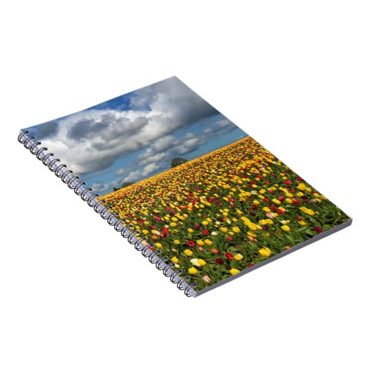 Mooi Tulp Field, Oregon Notitieboek (Rechterzijde)