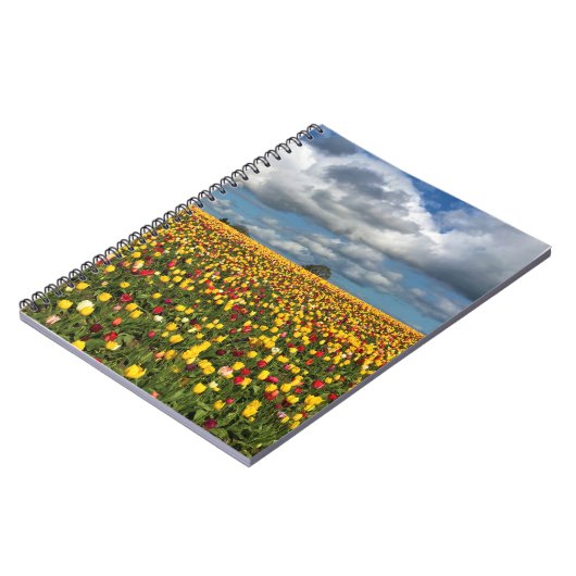 Mooi Tulp Field, Oregon Notitieboek (Linkerzijde)