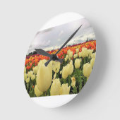 Mooi Tulp Field, Oregon Ronde Klok (Hoek)