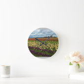 Mooi Tulp Field, Oregon Ronde Klok (Huis)