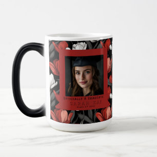 Mooi Tulp Patroon Cadeau Voor Afgestudeerde Magische Mok