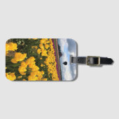 Mooi Tulpveld met een luchtballon, Oregon Bagagelabel (Voorkant (horizontaal))