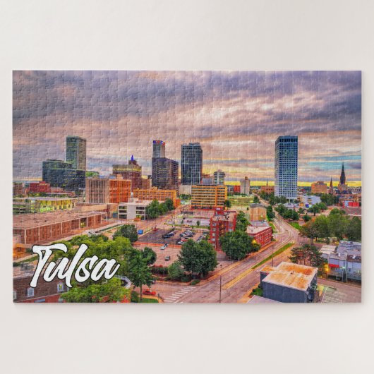 Mooi Tulsa, Oklahoma, Verenigde Staten Legpuzzel (Horizontaal)