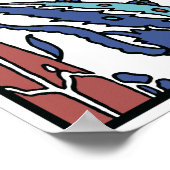  mooi Turks Tulp Poster (Hoek)