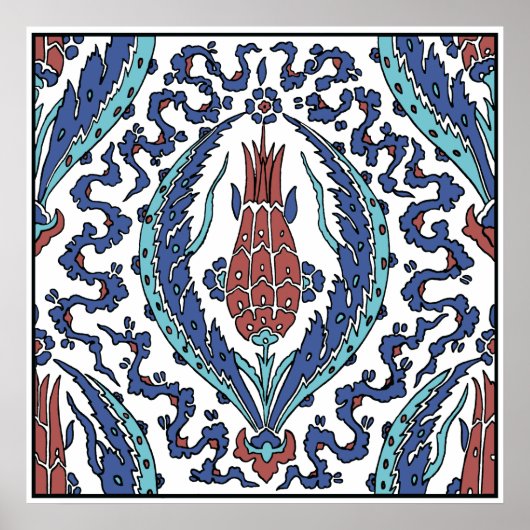  mooi Turks Tulp Poster (Voorkant)