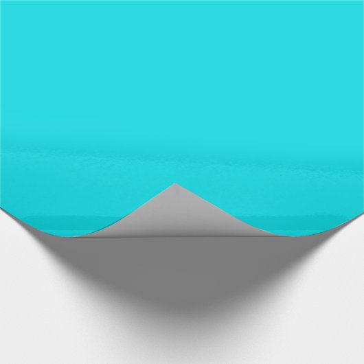 Mooi Turquoise cadeaupapier (Hoek)