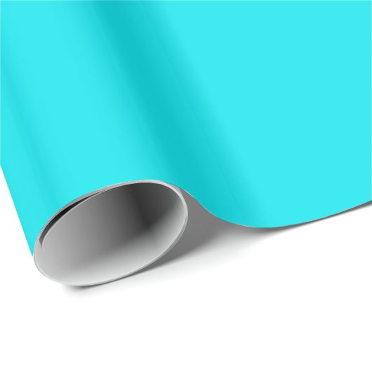Mooi Turquoise cadeaupapier (Rol Hoek)