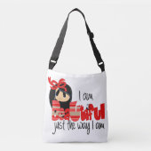 Mooi uiteinde, middelgroot crossbody tas (Voorkant)