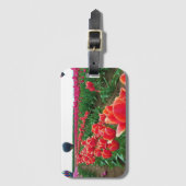 Mooi uitvalveld met luchtballonnen bagagelabel (Voorkant (verticaal))