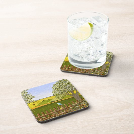 Mooi Uitzicht Bier Onderzetter (Rechterzijde)