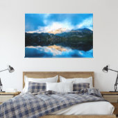 Mooi uitzicht canvas afdruk (Insitu (Slaapkamer))