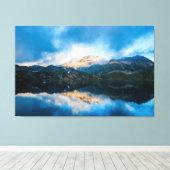 Mooi uitzicht canvas afdruk (Insitu (Houten vloer))