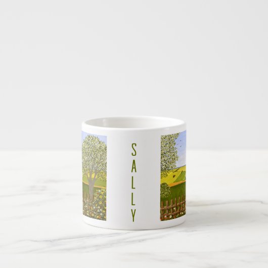 Mooi Uitzicht Espresso Kop (Voorkant)